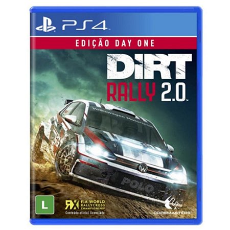 Jogo Dirt Rally 2.0 Edição Day One PS4 Novo