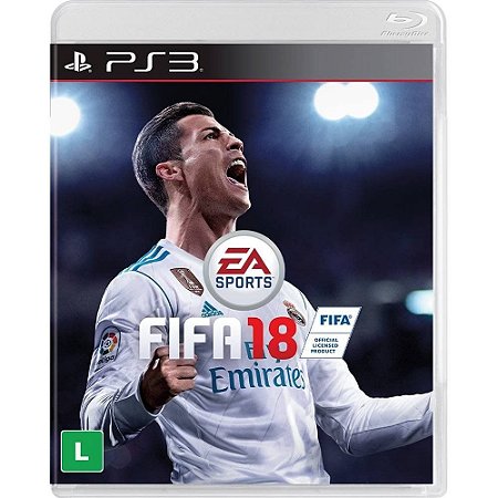 Jogo Fifa 18 PS3 Usado S/encarte