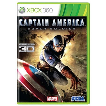 Jogo Captain America Super Soldier Xbox 360 Usado - Meu Game Favorito