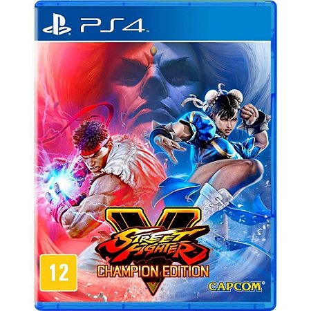 Jogo Street Fighter V Champion Edition PS4 Novo
