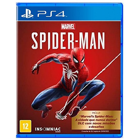 Jogo Marvel Spider Man PS4 Usado S/encarte