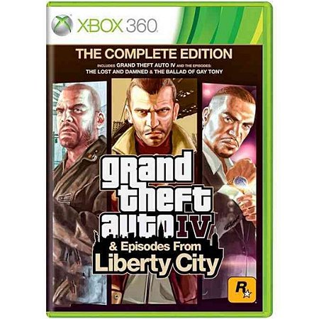 Jogo GTA 4 Ep. From Liberty City Xbox 360 Usado S/encarte