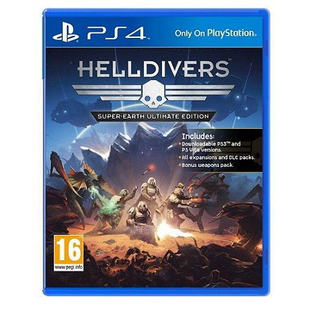 Jogo Helldivers Edição Final Super Earth PS4 Usado