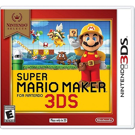 Jogo Super Mario Maker Nintendo 3DS Novo