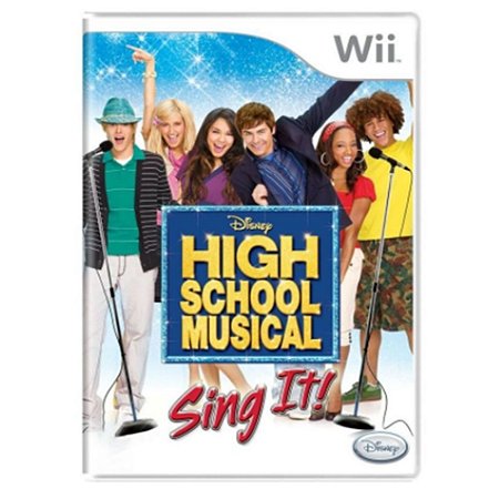 Jogo High School Musical Sing It Wii Novo