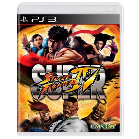 Jogo Super Street Fighter IV PS3 Usado S/encarte