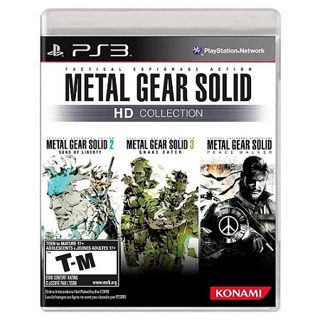 Jogo Metal Gear Solid HD Collection PS3 Usado