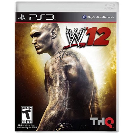 Jogo WWE 12 PS3 Usado