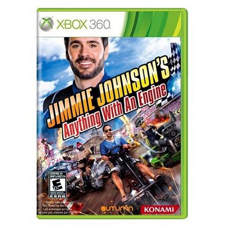 Jogo 3d Jimmie Johnson's Anything With An Engine Do Xbox 360