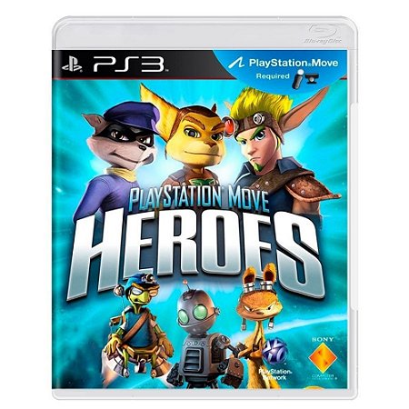 Jogo Playstation Move Heroes PS3 Usado