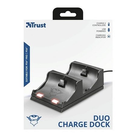 Duo Charge Dock Trust - PS4 - NOVO