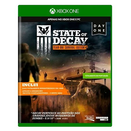 Jogo State of Decay Year One Survival Edition Xbox One Usado