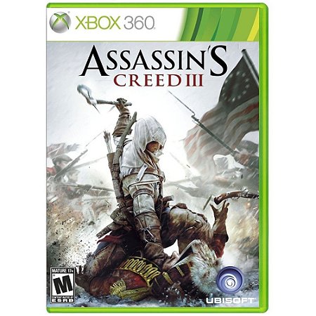 Jogo Assassin's Creed III Xbox 360 Usado S/encarte