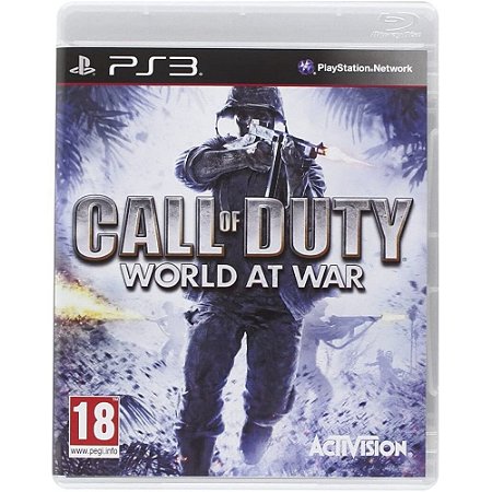 Jogo Call Of Duty World At War PS3 Usado S/encarte
