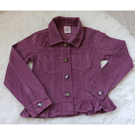 Jaqueta de Veludo Cotelê