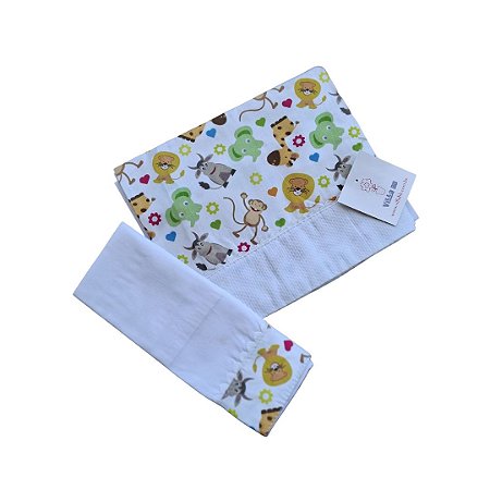 Jode de Lençol para Carrinho 2 Peças Safari Bege