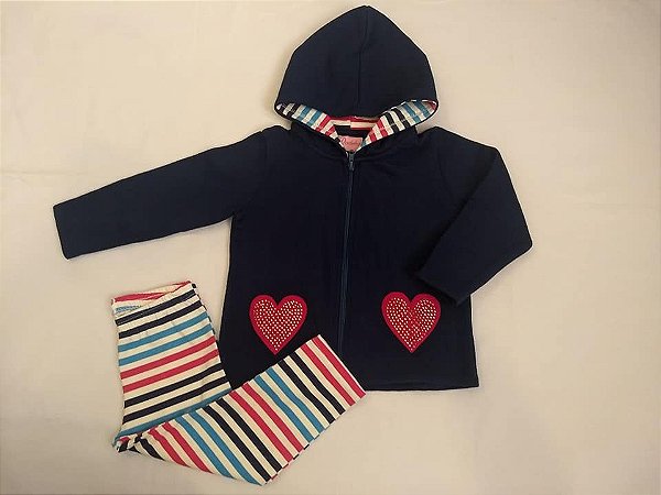 legging moletom infantil