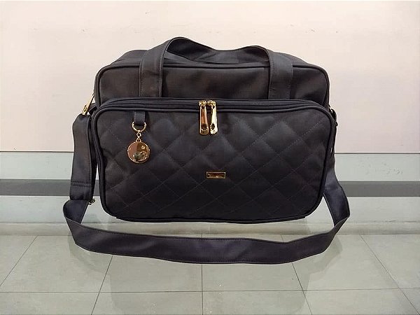 Bolsa Maternidade Classic Cinza Chumbo