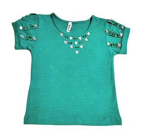 Blusa Infantil Feminina Verde