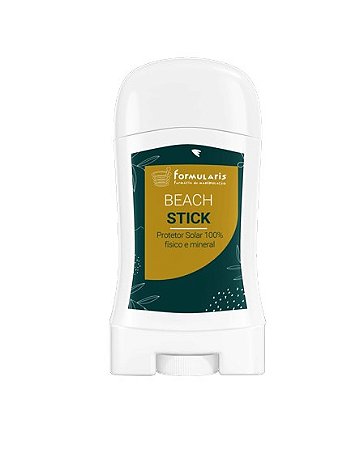Beach Stick - Protetor Solar 100% físico e mineral