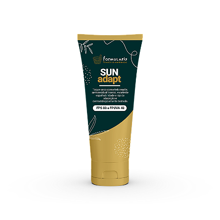 Sun adapt - Filtro solar facial toque seco FPS 80 - FPUVA 40