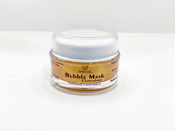 Máscara Peel Off Bubble Clareadora Facial - Tratamento de choque que proporciona uma pele incrível em 20 minutos!