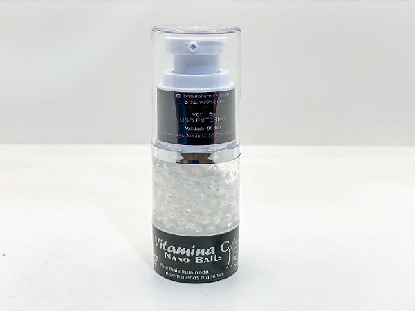 Nano Balls Vitamina C - Clareador e rejuvenescedor 15g