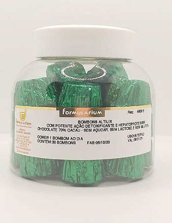 Bombons de Altilix - com Potente Ação Detoxificante e Hepatoprotetora