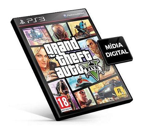 Jogo Grand Theft Auto V (gta 5) - Ps3