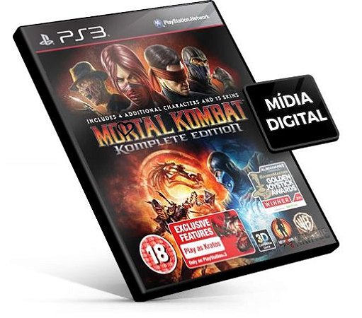 MORTAL KOMBAT PS3 MÍDIA DIGITAL - LS Games