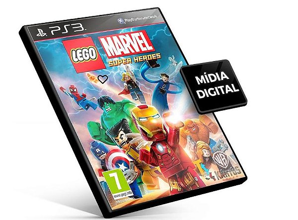 LEGO MARVEL SUPER HEROES PS3 MIDIA DIGITAL - LS Games