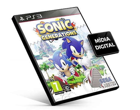 SONIC GENERATIONS - PS3 MÍDIA DIGITAL - LS Games