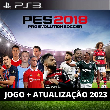 PES 2018 PRO EVOLUTION SOCCER + ATUALIZAÇÃO 2022 PS3 - LS Games