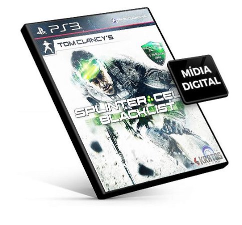 Tom Clancy's Splinter Cell Blacklist Ps3 Psn Midia Digtial - WR Games Os  melhores jogos estão aqui!!!!