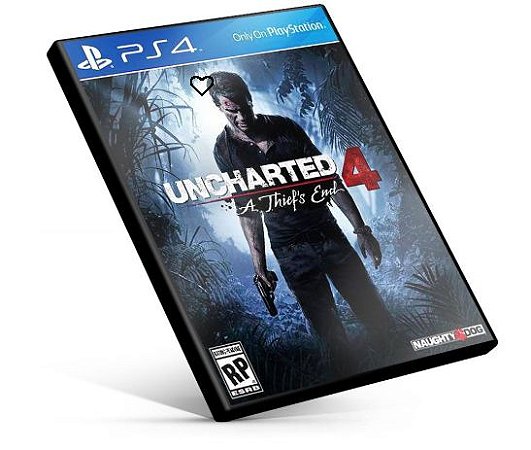 Uncharted 4: A Thiefy's End Playstation 4 Mídia Física PS4 em Promoção na  Americanas
