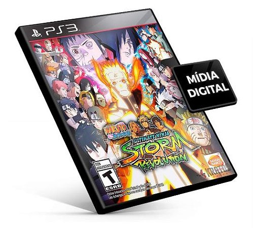 Naruto Shippuden Ultimate Ninja Storm Generations Ps3 (Jogo Mídia