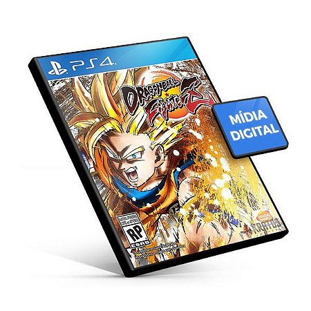 DRAGON BALL FIGHTERZ PS4 PSN PROMOÇÃO MIDIA DIGITAL - LS Games