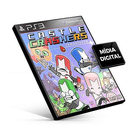 CASTLE CRASHERS ps3 - MÍDIA DIGITAL - LS Games