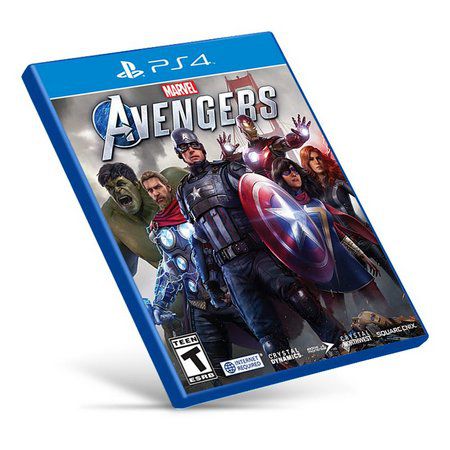 Jogo Marvel Avengers Ps4 Mídia Física Original Frete Grátis