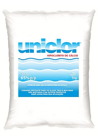 Uniclor Hipoclorito de Cálcio Granulado 65 % 1kg