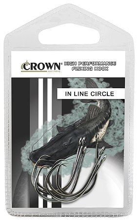 Anzol In Line Circle Crown