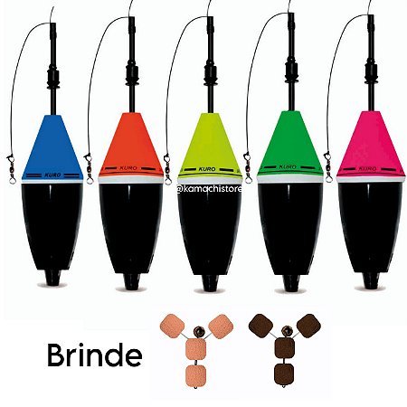 Kit 5 Kuro JRPesca + Brinde 2 antenas