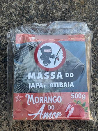 Lançamento Massa Morango Do Amor Japa De Atibaia 500gr