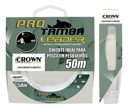 Linha Pesca Mono Pro Tamba Leader Crown 50m 0.47mm