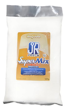Massa Branca Para Pesca Super Mix Beijinho Jrpesca 500g Cor Branco