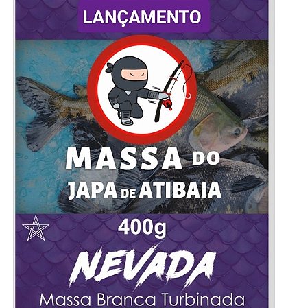 Massa Do Japa Nevada 3 Em 1 400g Para Pesca Turbinada