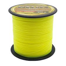 Linha Duranew 0,35mm 35lb 500m Soft Pesca Monofilamento 8x Cor Amarelo