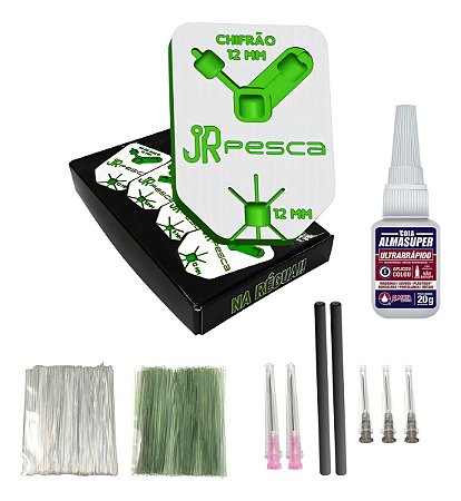 Kit Molde Anteninhas E Manhosos Chifrão 12mm - Jr Pesca