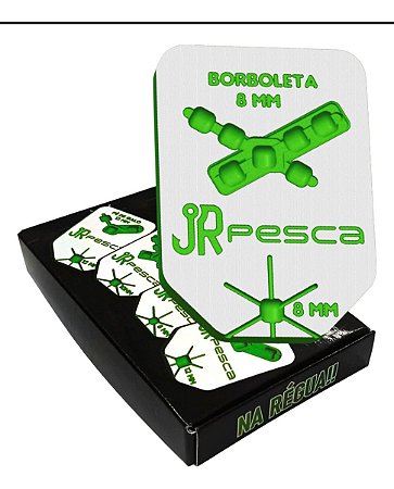 Molde De Anteninha Borboleta 8mm Jr Pesca