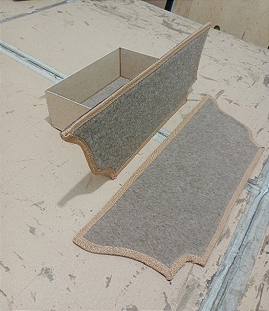 Rodape Fusca com Porta Objetos